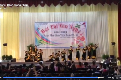 CÁC HOẠT ĐỘNG CHÀO MỪNG 20/11